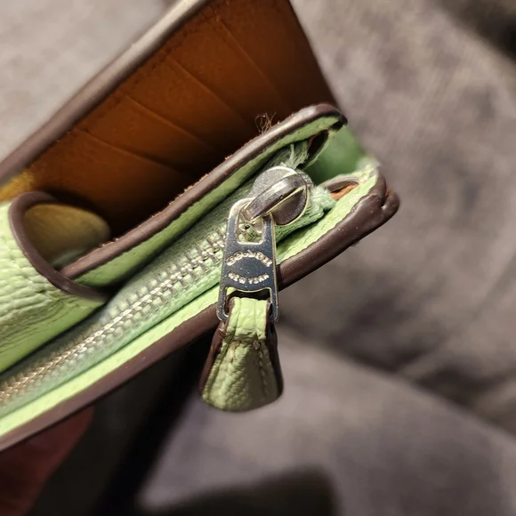 Coach Taylor Leather Flap Crossbody Bag (F25206) with Coach Wallet (A2381 6390) - Picture 14 of 16